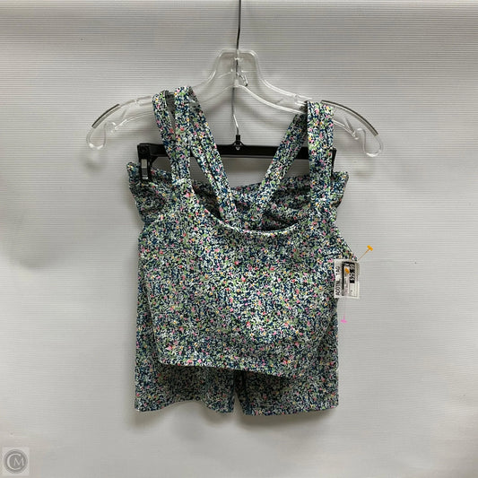 Athletic Shorts 2pc By Sage In Floral Print, Size: S
