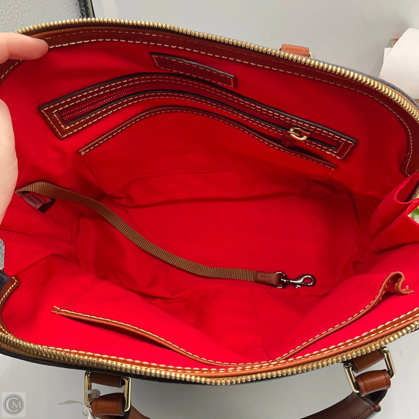 Handbag Designer By Dooney And Bourke, Size: Large