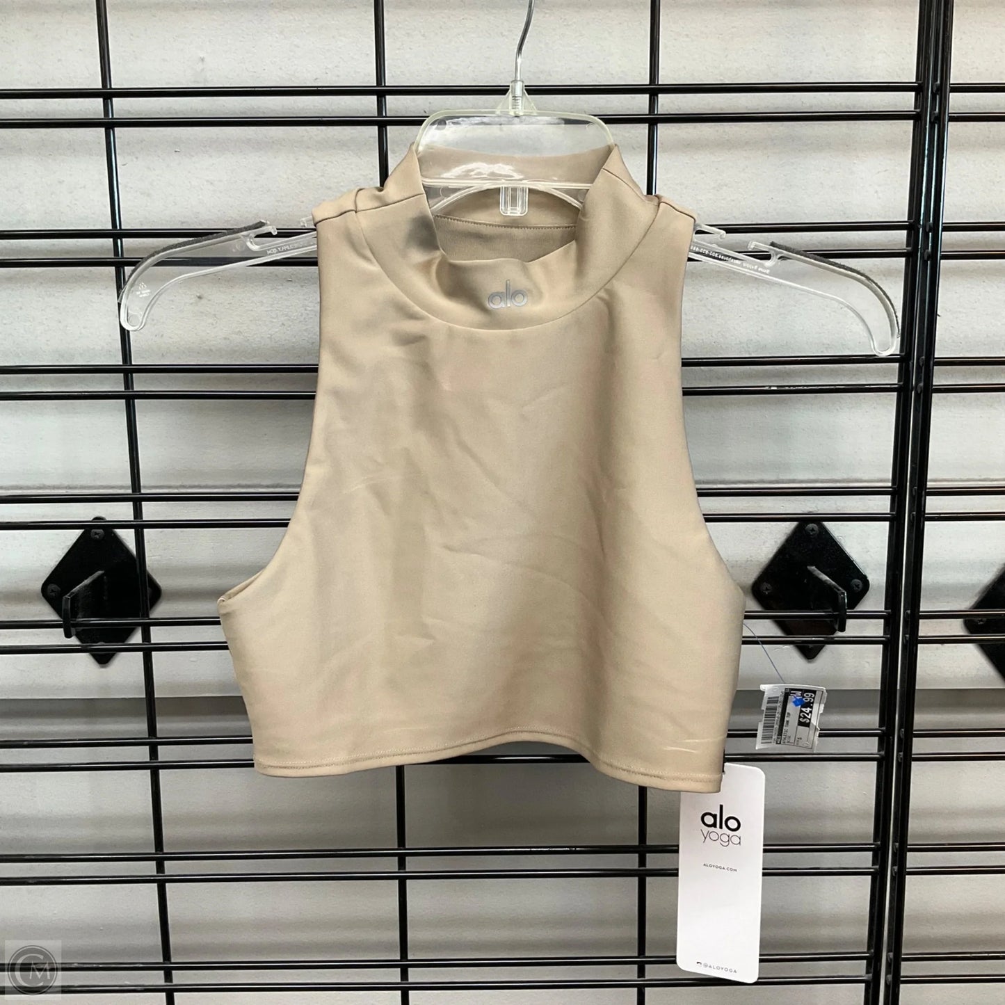 NWT Athletic Tank Top By Alo In Beige, Size: S