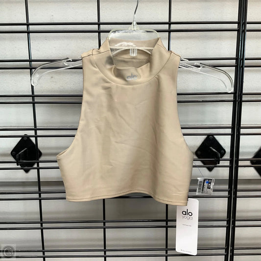 NWT Athletic Tank Top By Alo In Beige, Size: S