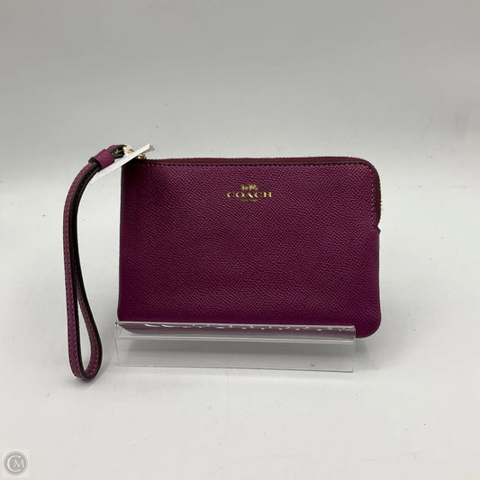 Wristlet Designer By Coach, Size: Small