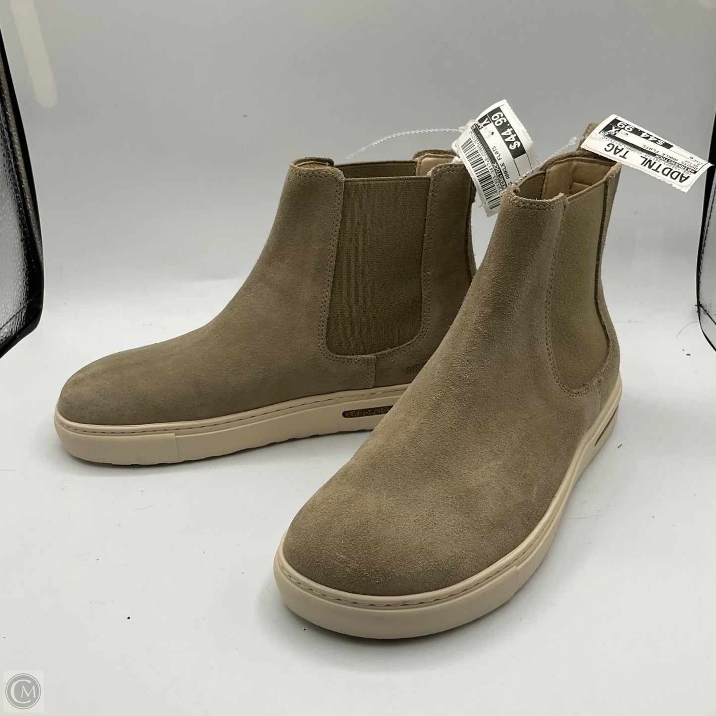 Boots Ankle Flats By Birkenstock In Beige, Size: 6