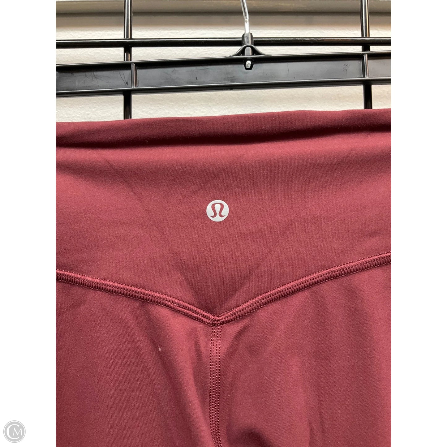 Athletic Pants By Lululemon In Maroon, Size: 6