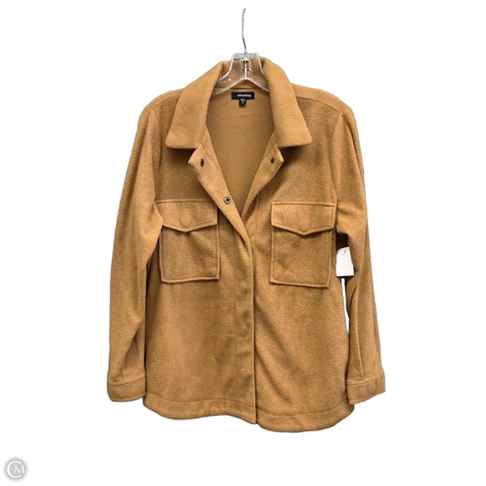 Top Long Sleeve By Mittoshop In Brown, Size: S
