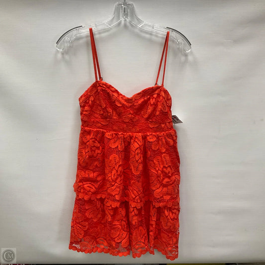 Dress Party Short By Maeve In Orange, Size: Xs