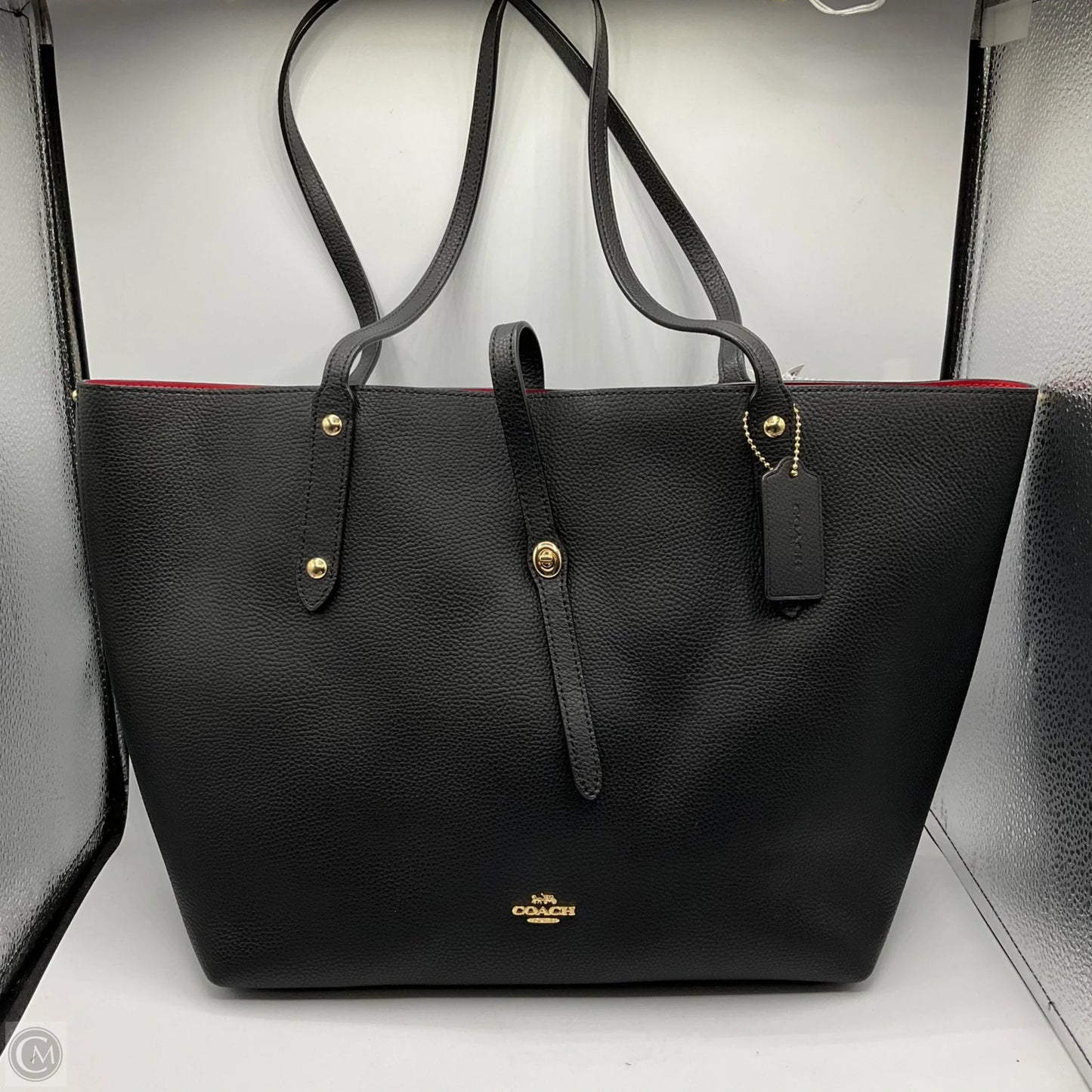 Handbag Designer By Coach, Size: Large