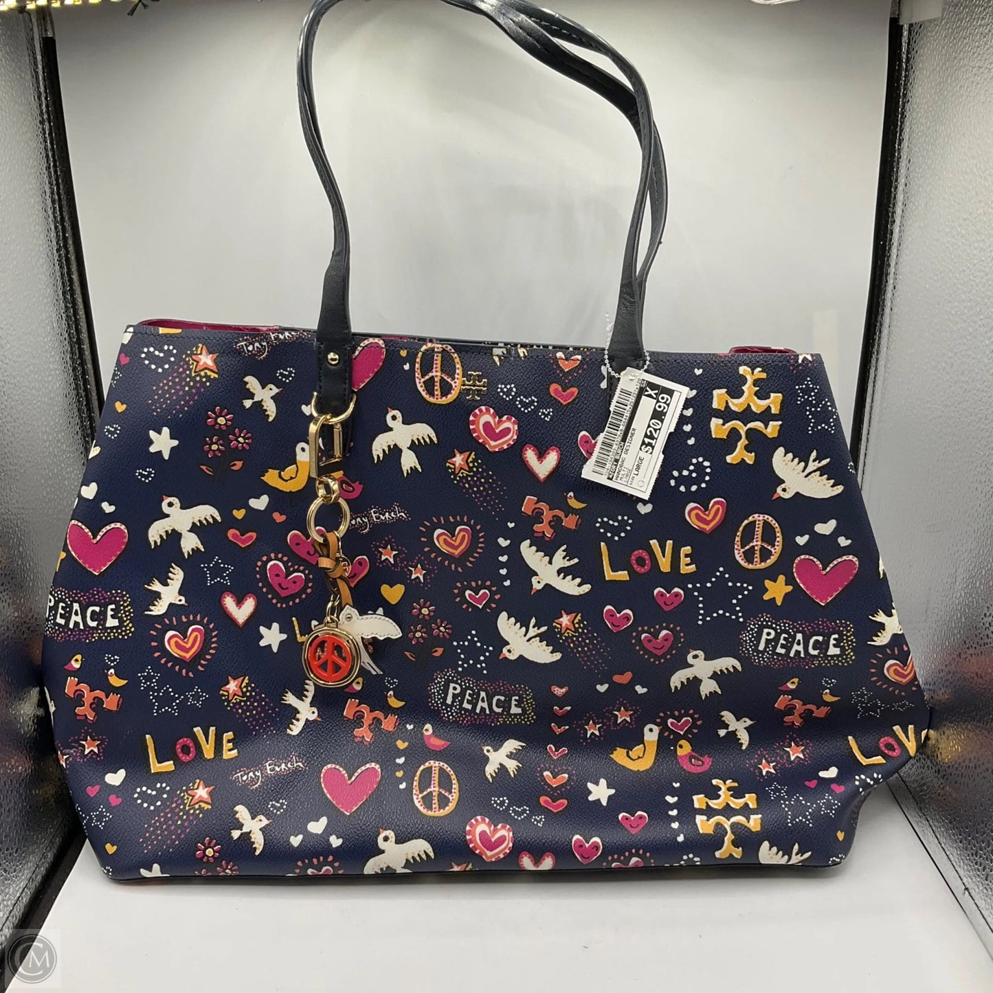 Handbag Designer By Tory Burch, Size: Large