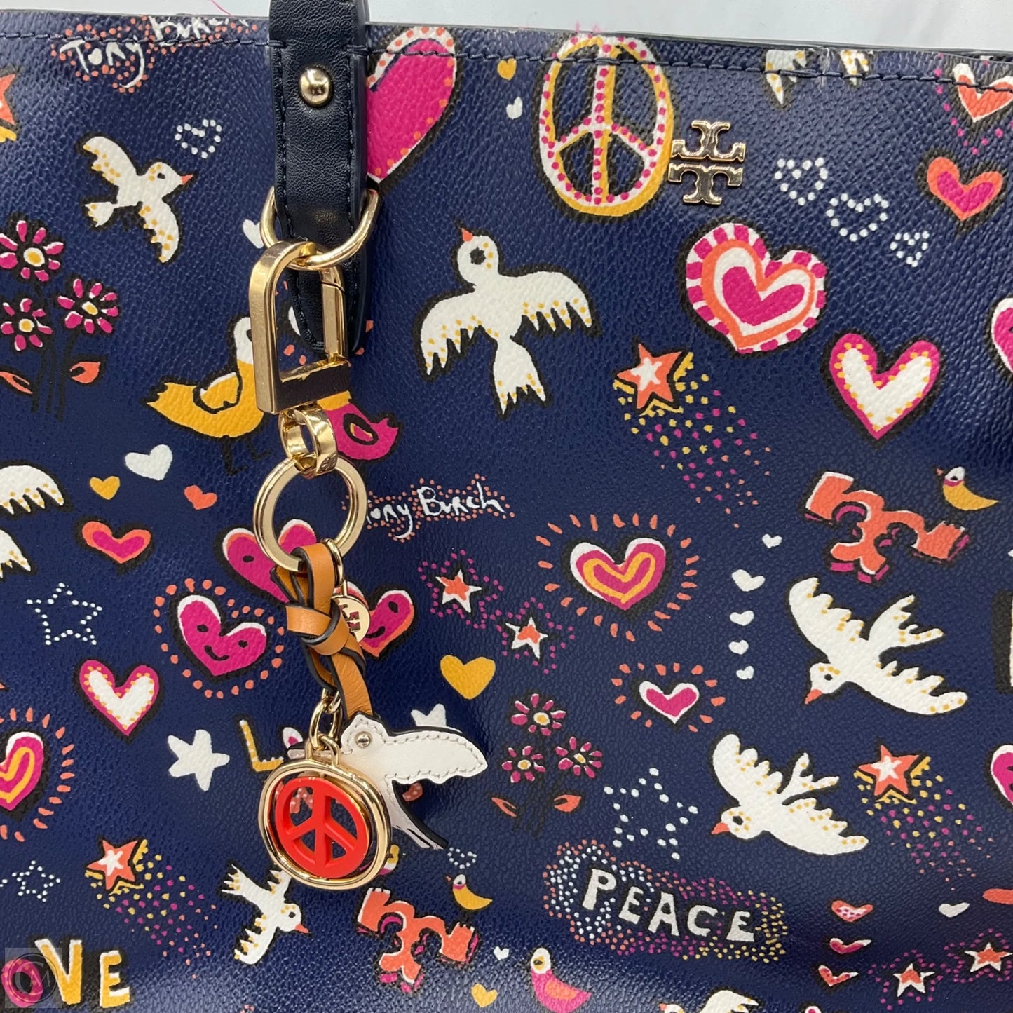 Handbag Designer By Tory Burch, Size: Large