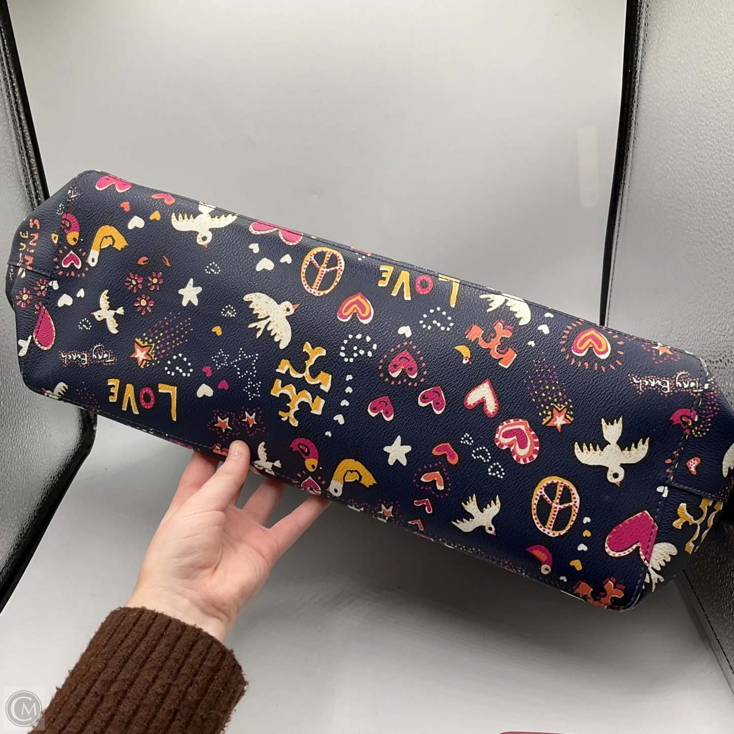 Handbag Designer By Tory Burch, Size: Large