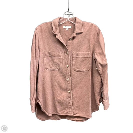 Top Long Sleeve By Madewell In Purple, Size: Xs