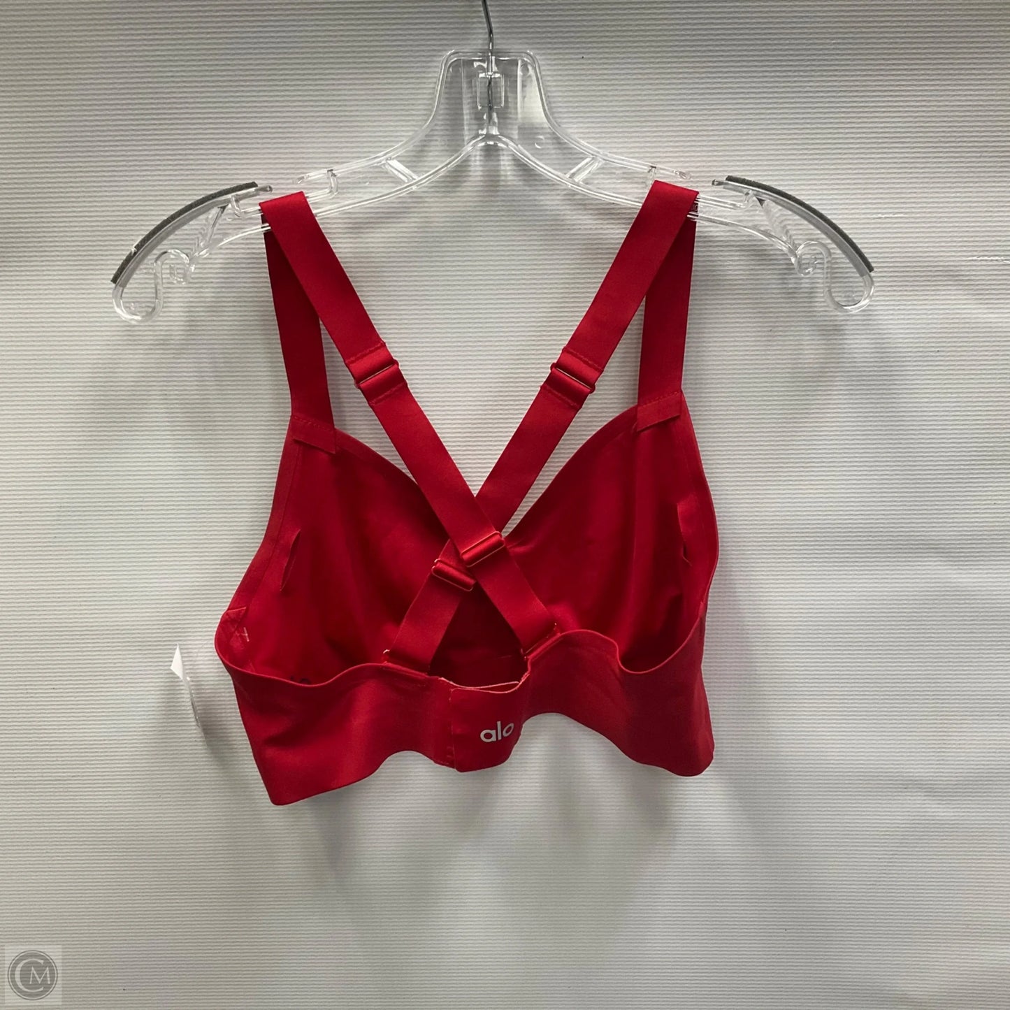 Athletic Bra By Alo In Red, Size: M