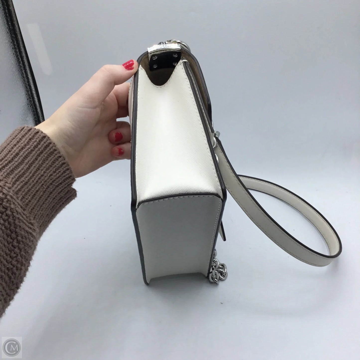 Handbag Leather By Michael By Michael Kors, Size: Small