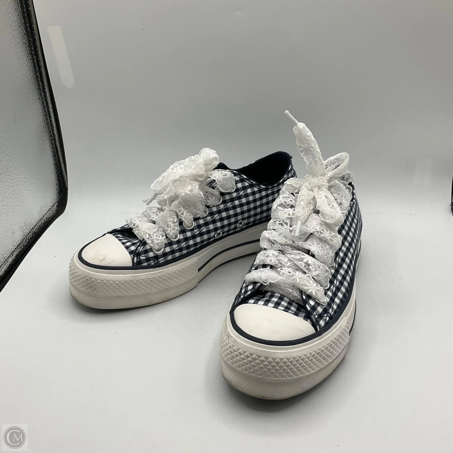 Shoes Sneakers By Converse In Checkered Pattern, Size: 7