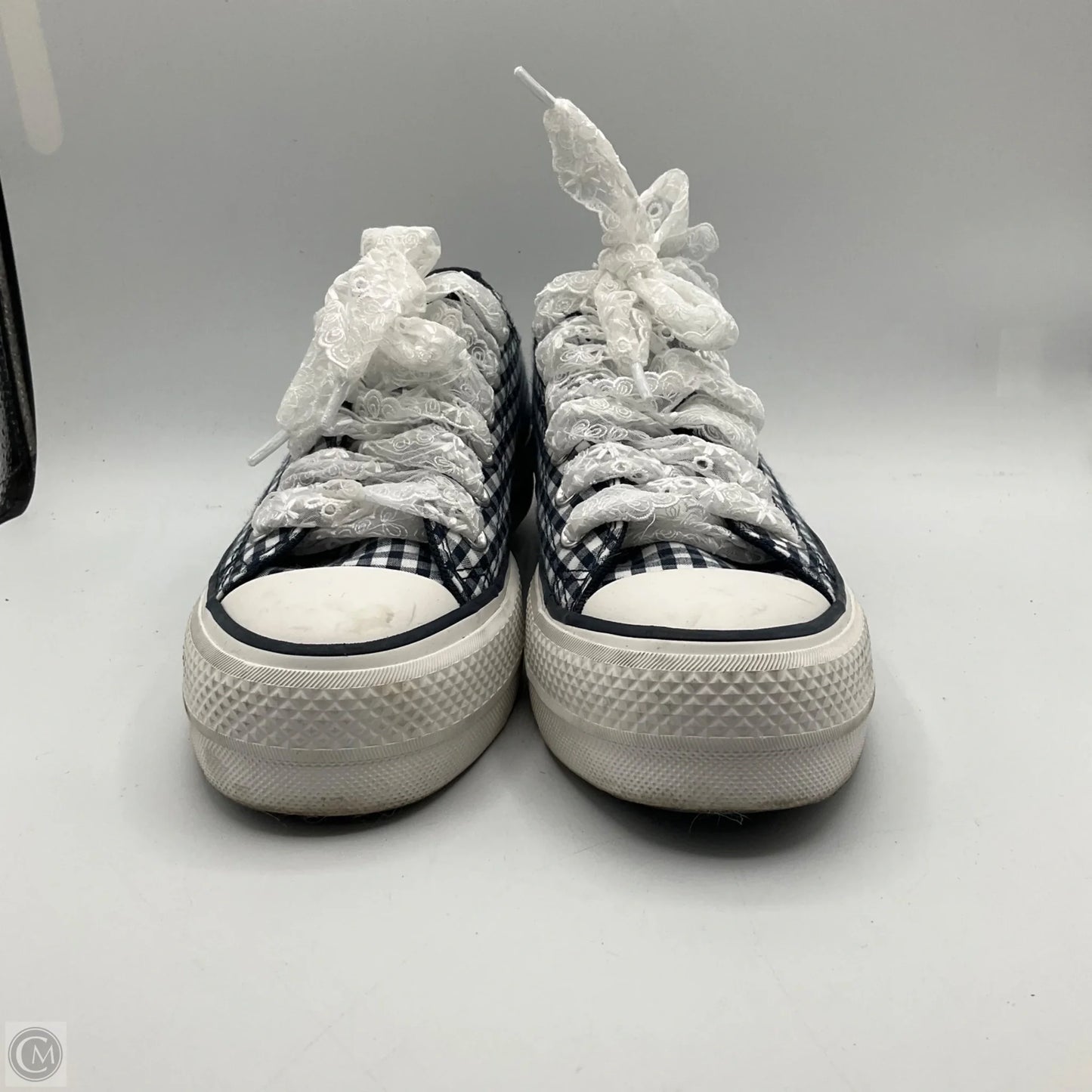 Shoes Sneakers By Converse In Checkered Pattern, Size: 7