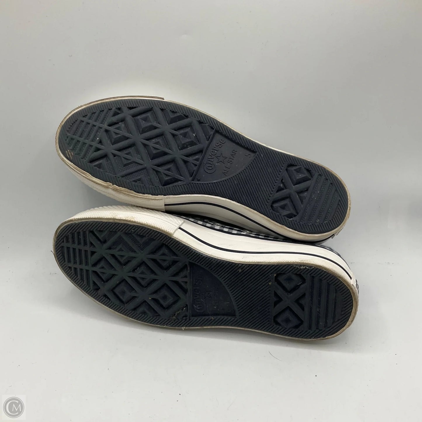 Shoes Sneakers By Converse In Checkered Pattern, Size: 7