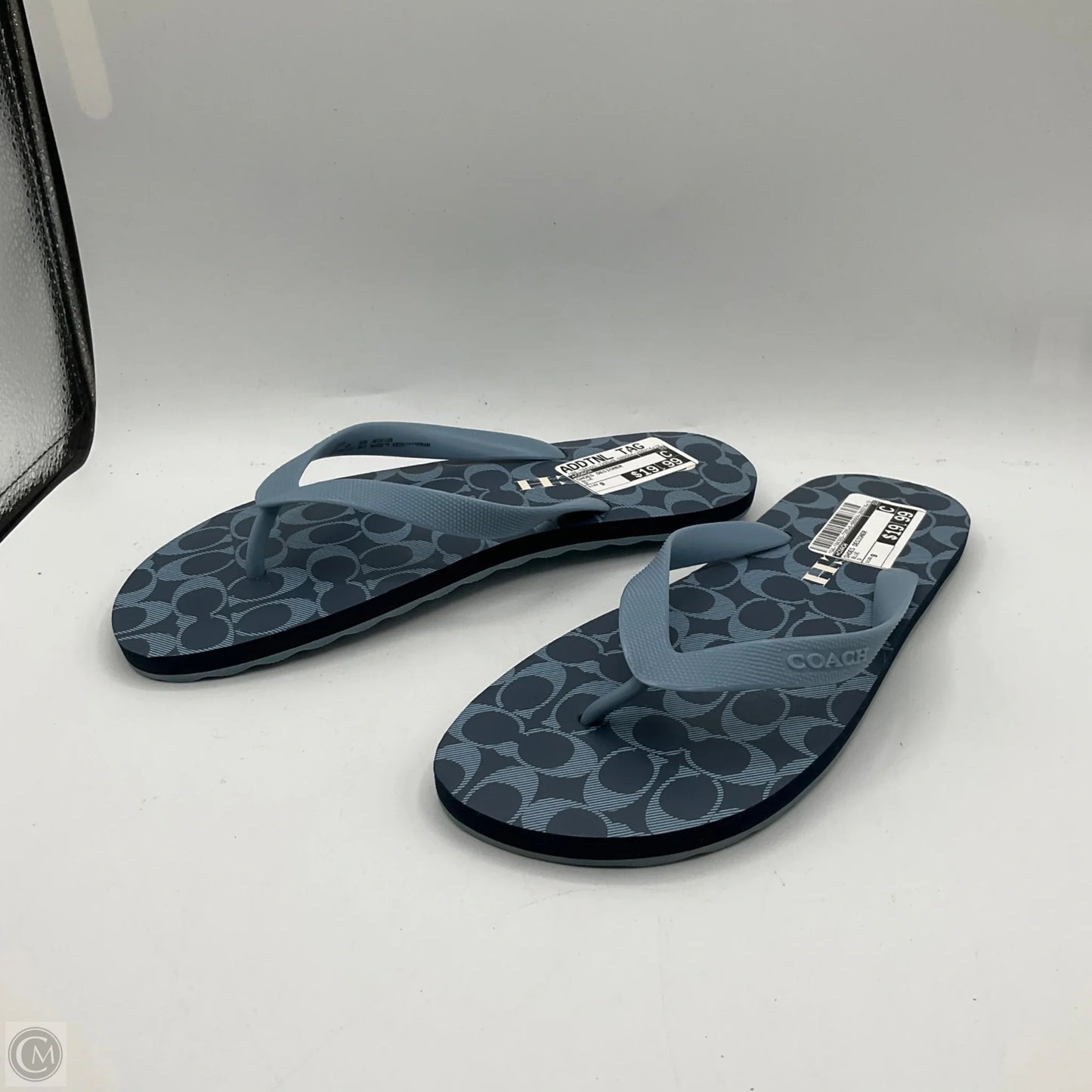 Shoes Designer By Coach In Blue, Size: 9