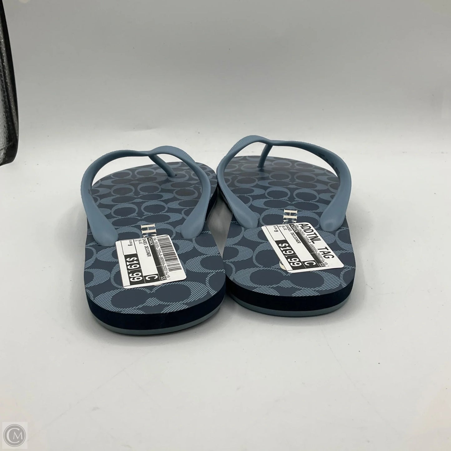 Shoes Designer By Coach In Blue, Size: 9