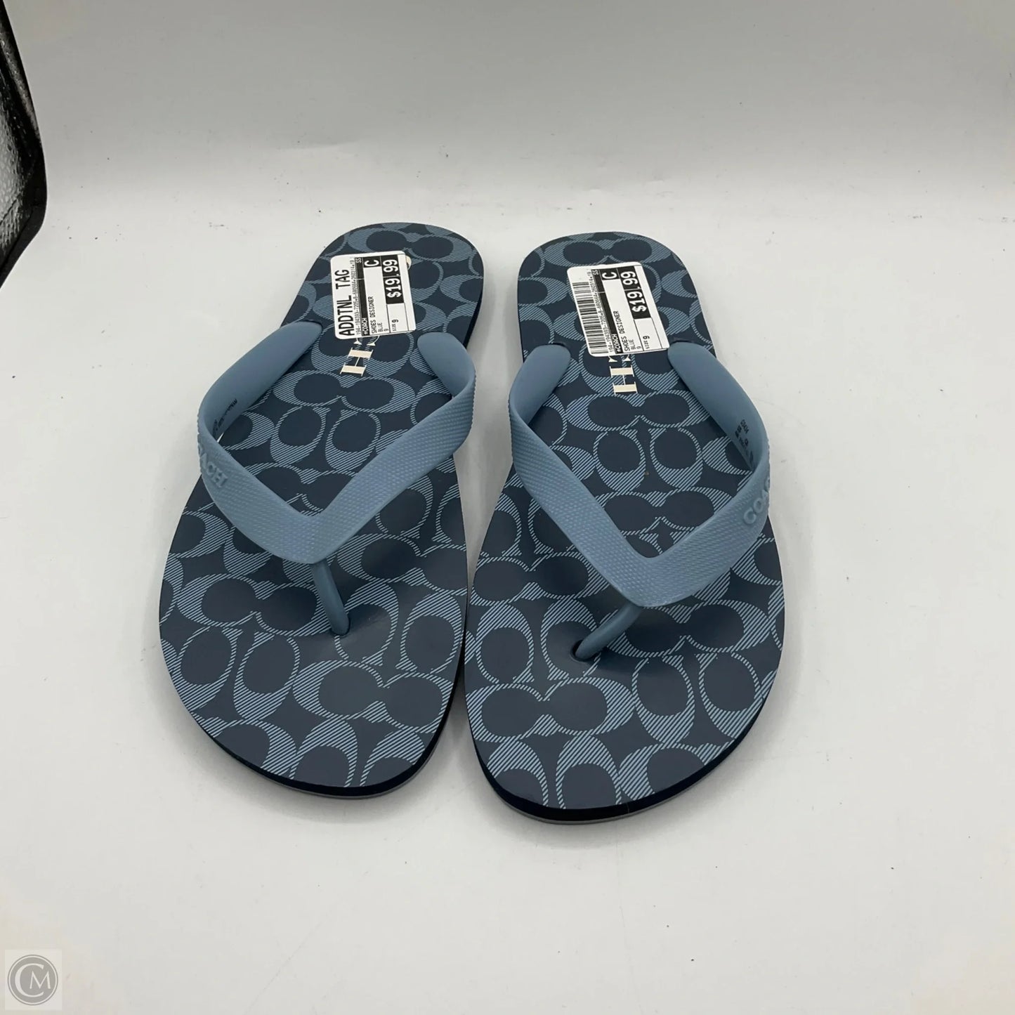 Shoes Designer By Coach In Blue, Size: 9