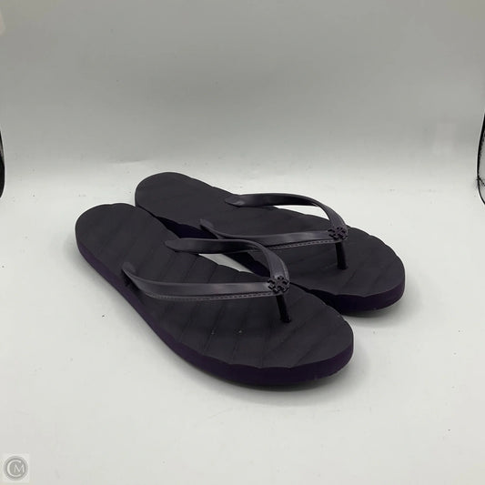 Shoes Designer By Tory Burch In Purple, Size: 9