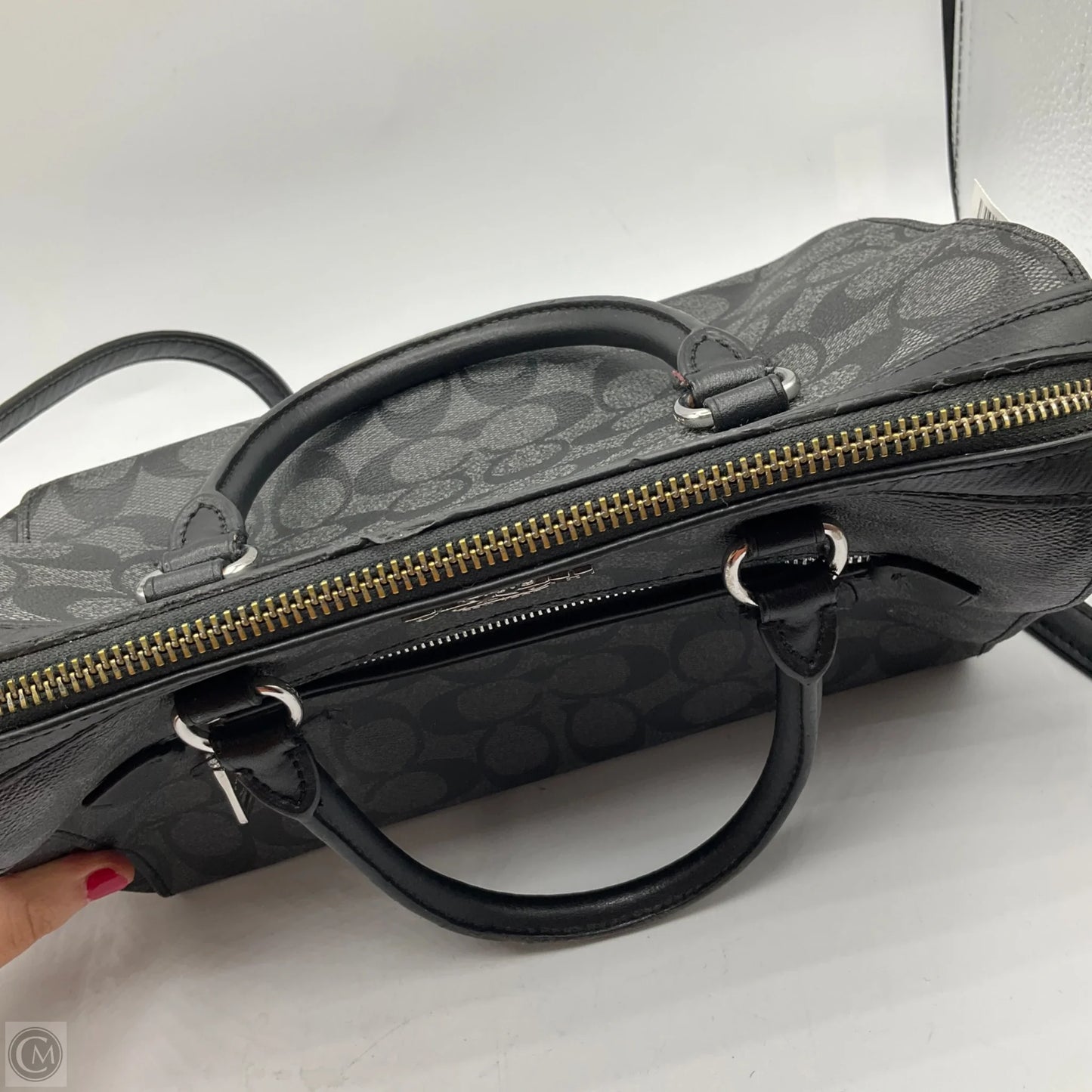 Handbag Designer By Coach, Size: Medium