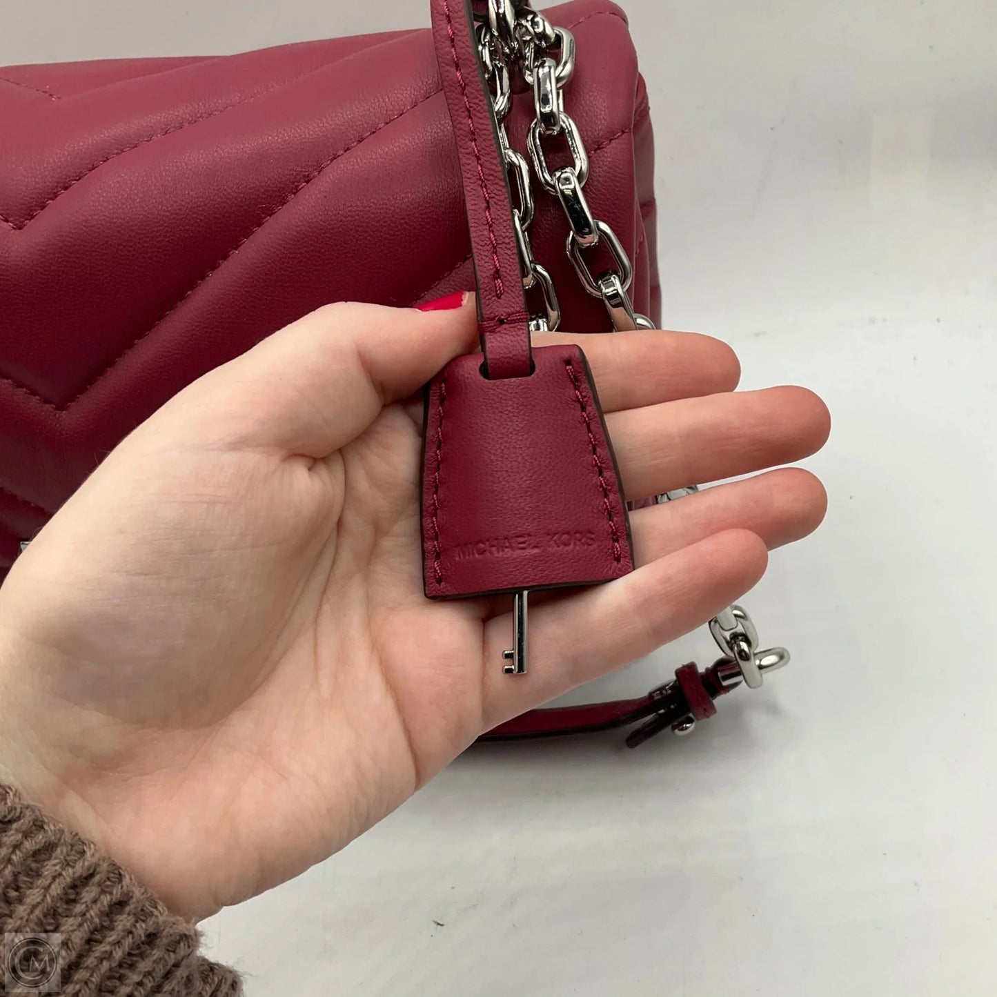 Crossbody Designer By Michael Kors, Size: Medium