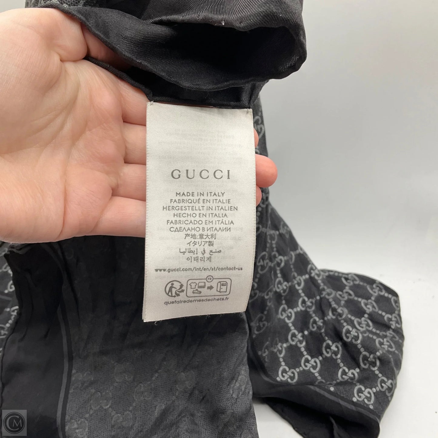 Scarf Luxury Designer By Gucci