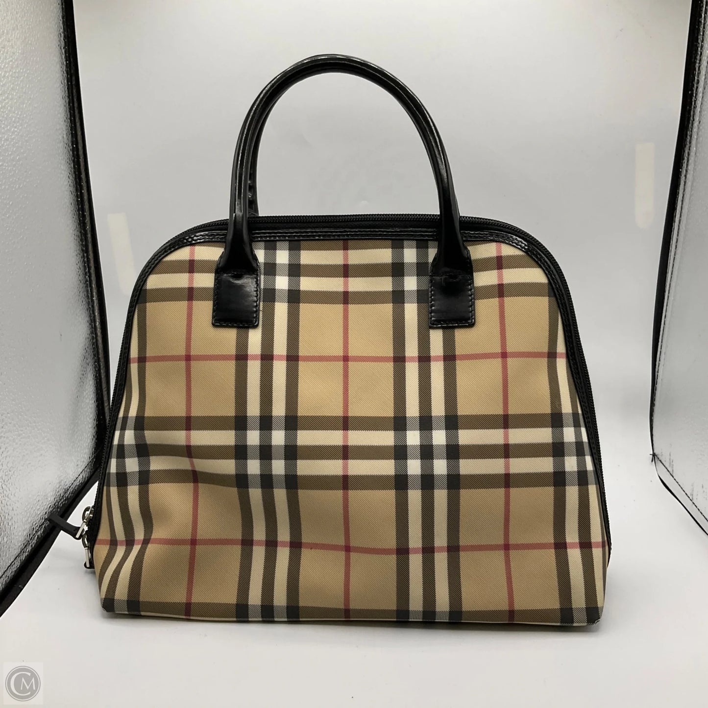 Handbag Luxury Designer By Burberry, Size: Medium