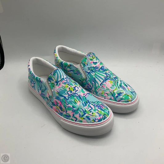 Shoes Designer By Lilly Pulitzer In Blue, Size: 6