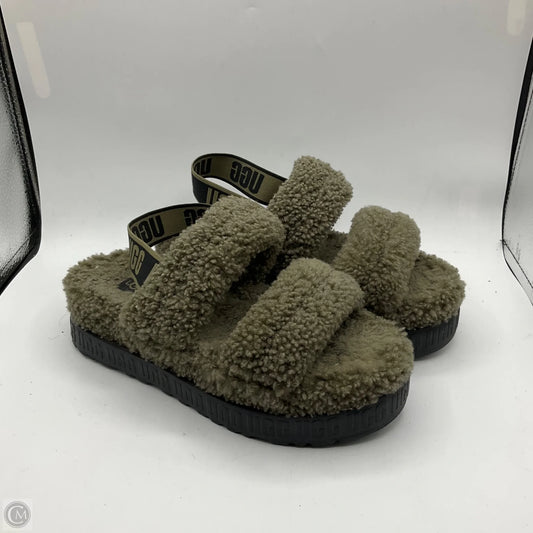 Shoes Designer By Ugg In Green, Size: 9