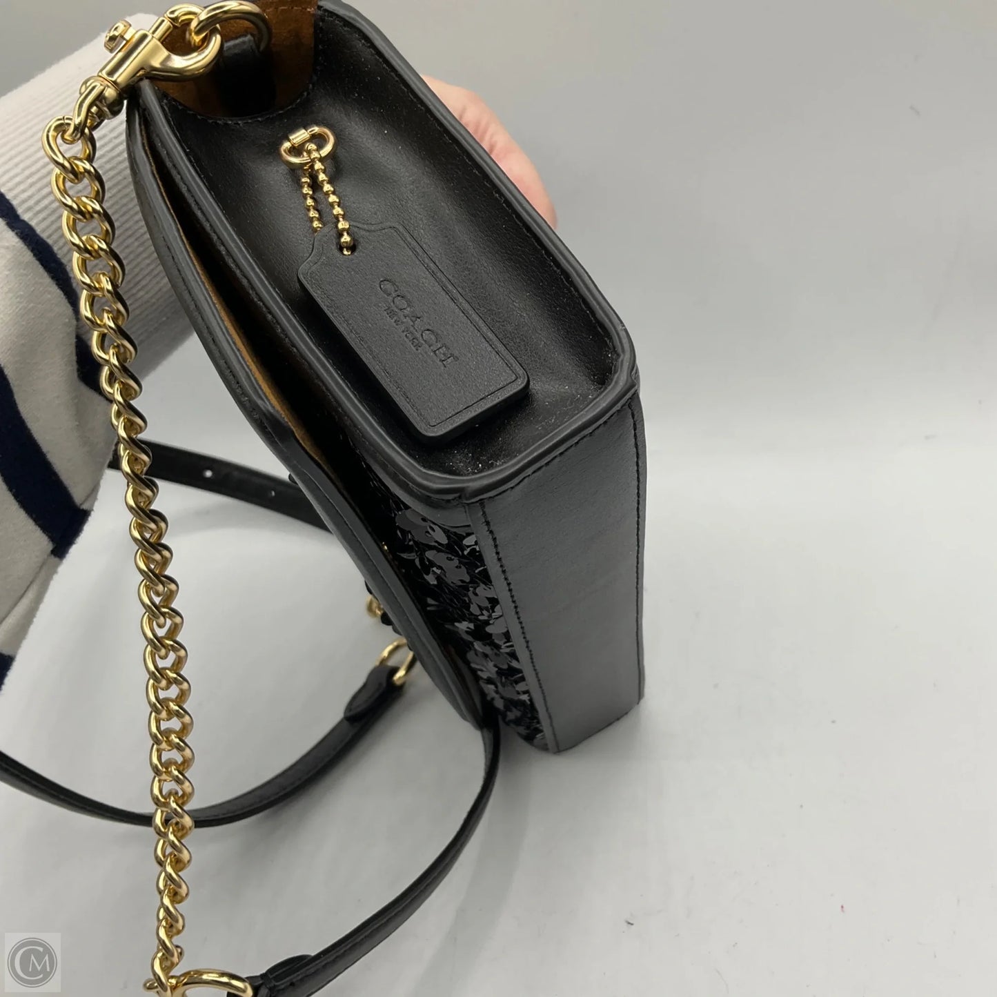 Crossbody Designer By Coach, Size: Small