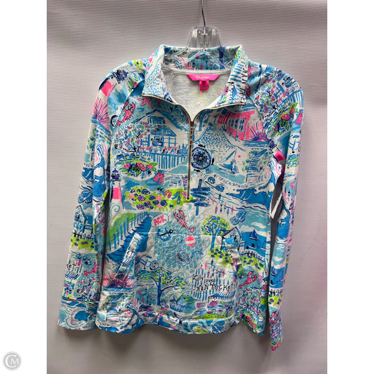Jacket Designer By Lilly Pulitzer In Blue, Size: Xs