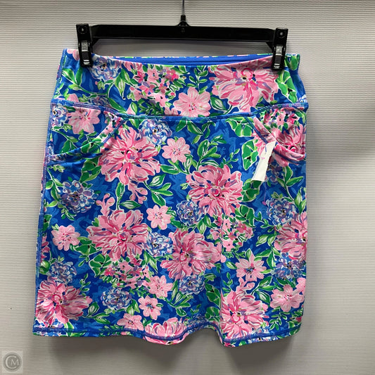 Skirt Designer By Lilly Pulitzer In Blue & Pink, Size: Xs