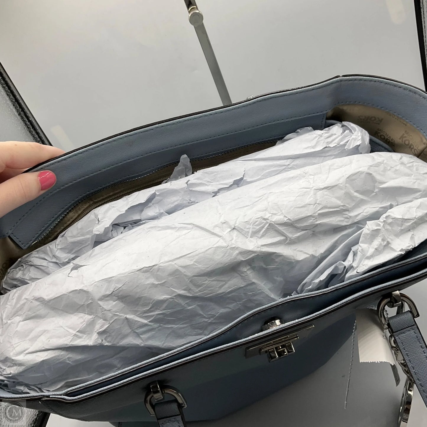 Handbag Designer By Michael Kors, Size: Large