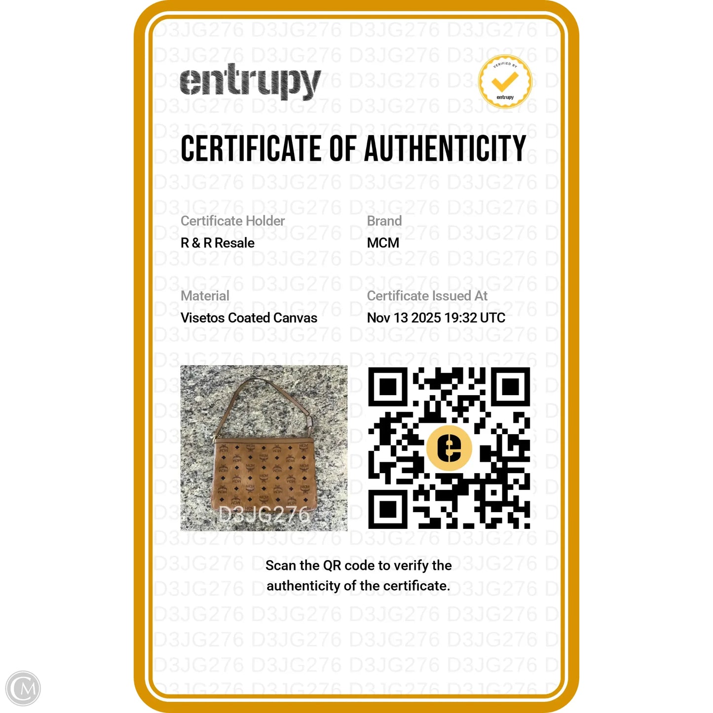 Handbag Luxury Designer By Mcm, Size: Large