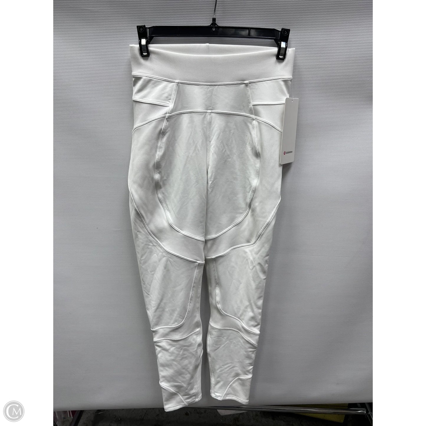 Athletic Leggings By Lululemon In White, Size: 6