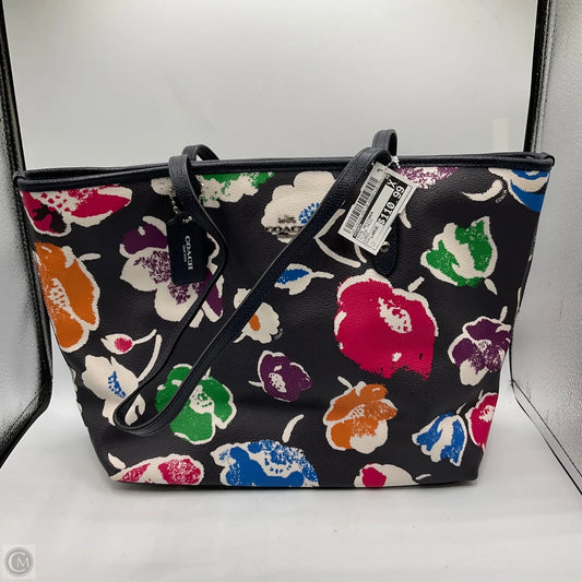 Tote Designer By Coach, Size: Large