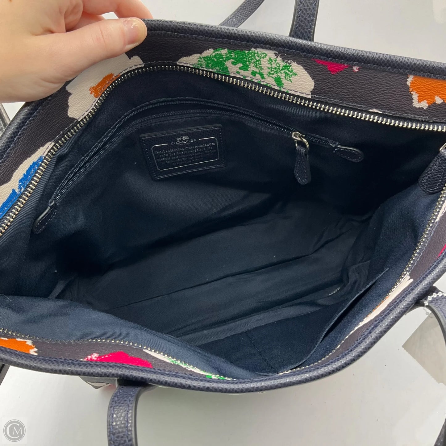 Tote Designer By Coach, Size: Large