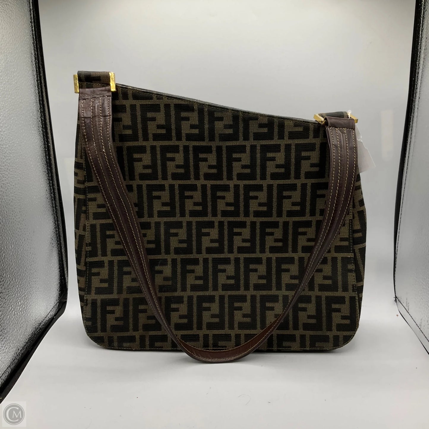 Crossbody Luxury Designer By Fendi, Size: Large