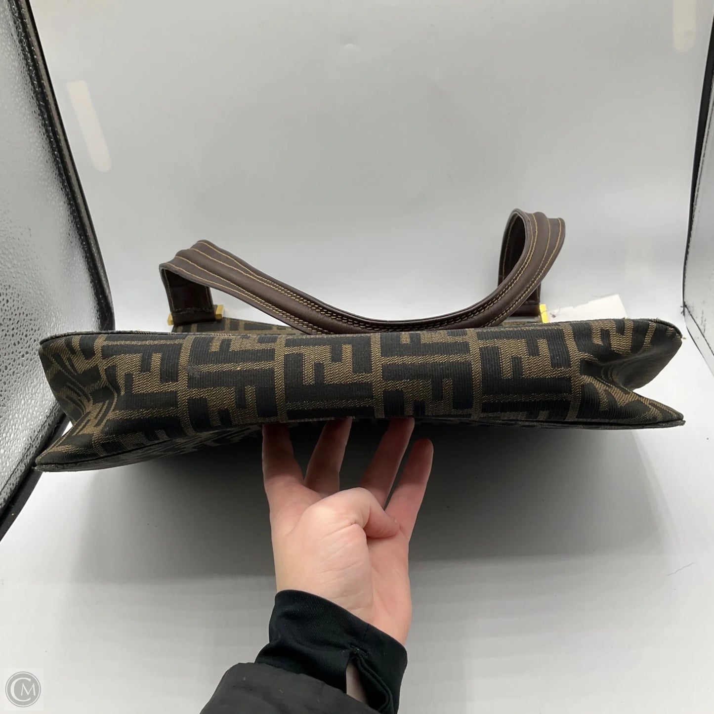 Crossbody Luxury Designer By Fendi, Size: Large