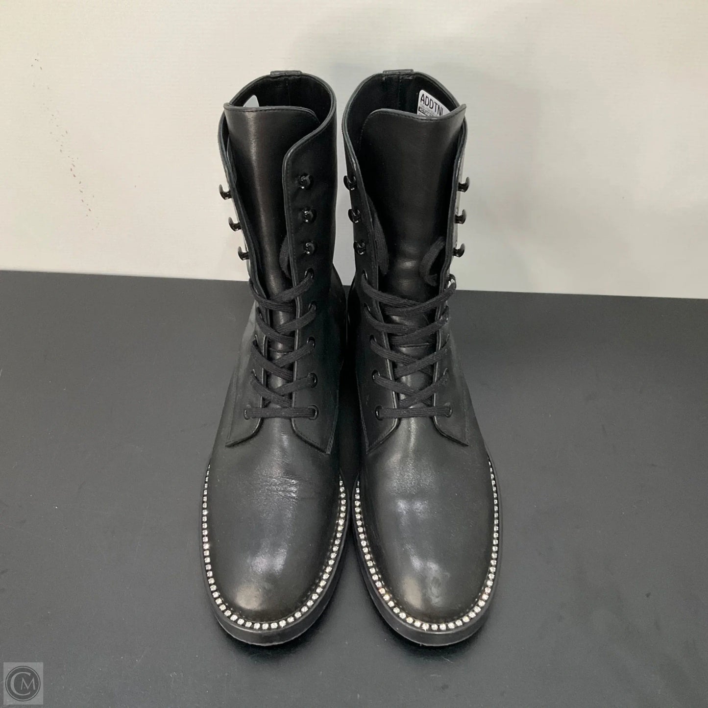 Boots Designer By Stuart Weitzman In Black, Size: 7.5