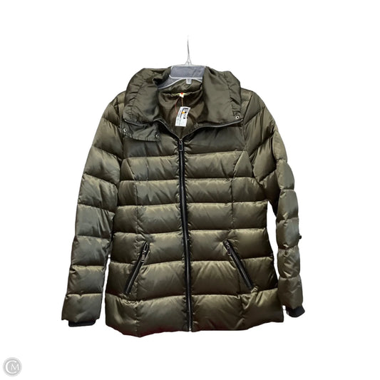 Coat Puffer & Quilted By Gianni Bini In Green, Size: 12