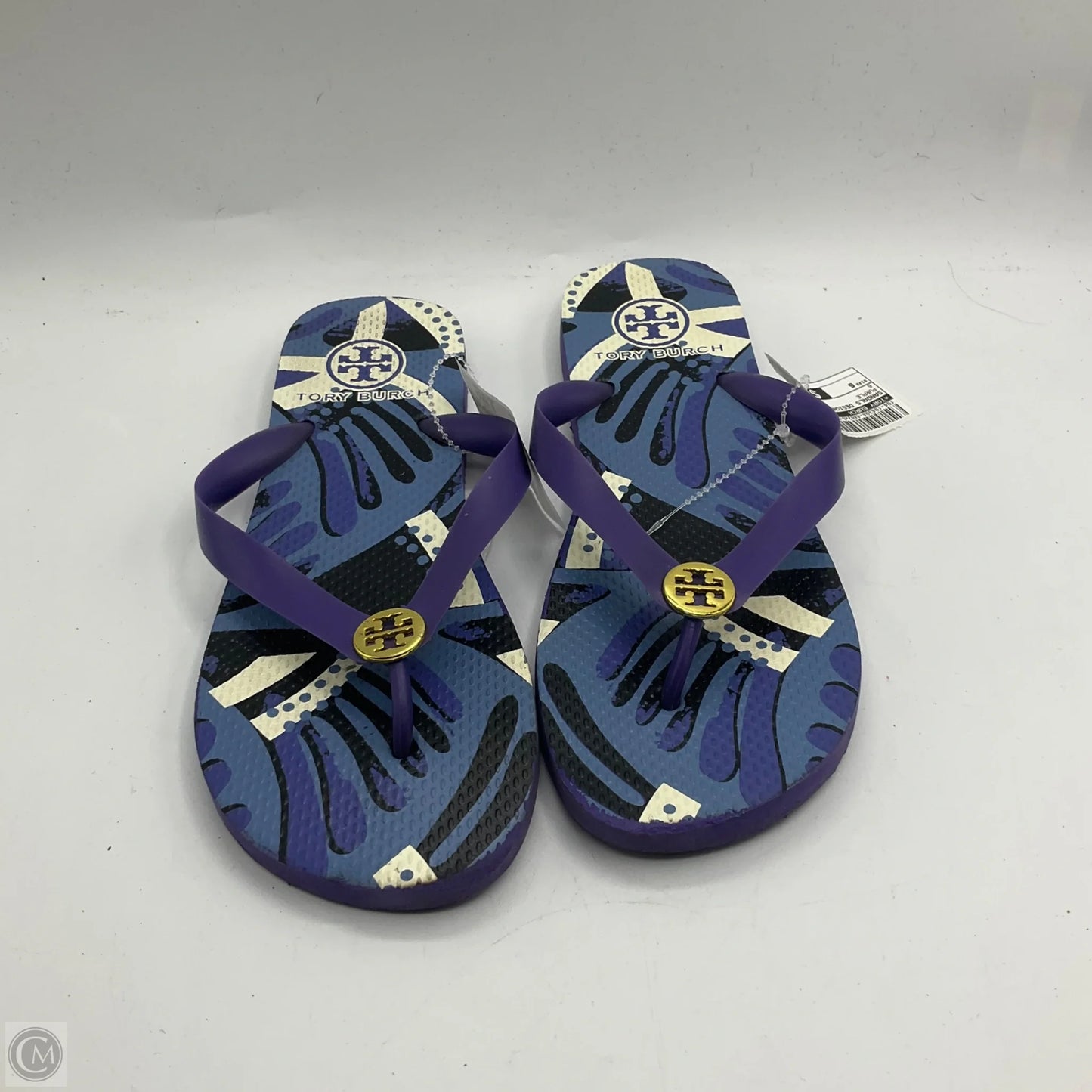 Sandals Designer By Tory Burch In Purple, Size: 6