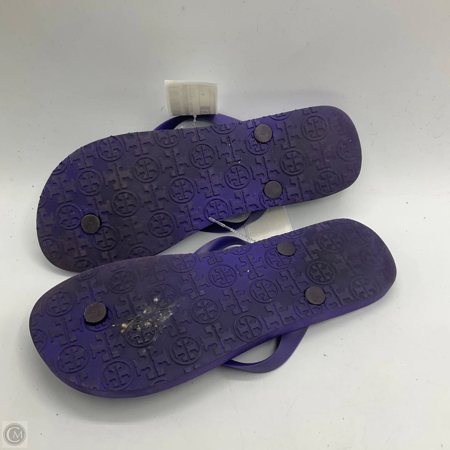 Sandals Designer By Tory Burch In Purple, Size: 6