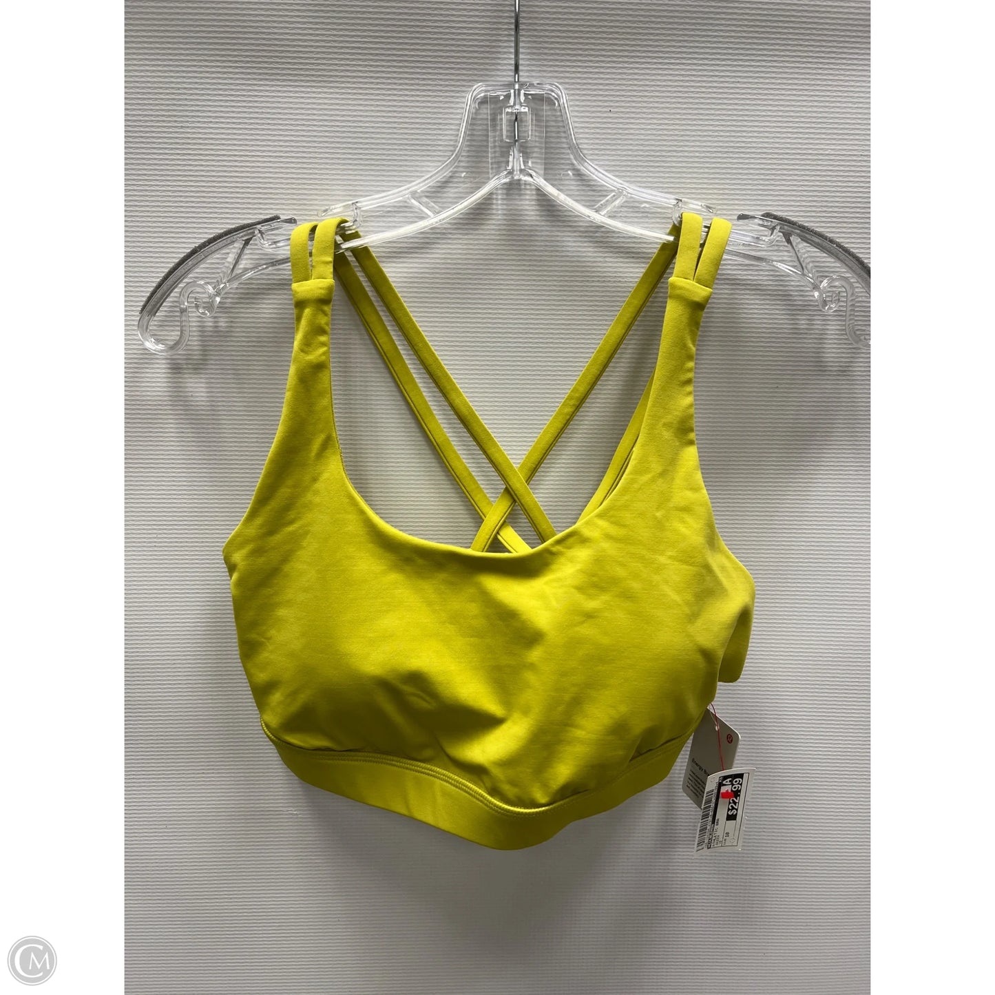 Athletic Bra By Lululemon In Green, Size: 10