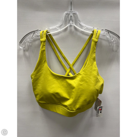 Athletic Bra By Lululemon In Green, Size: 10
