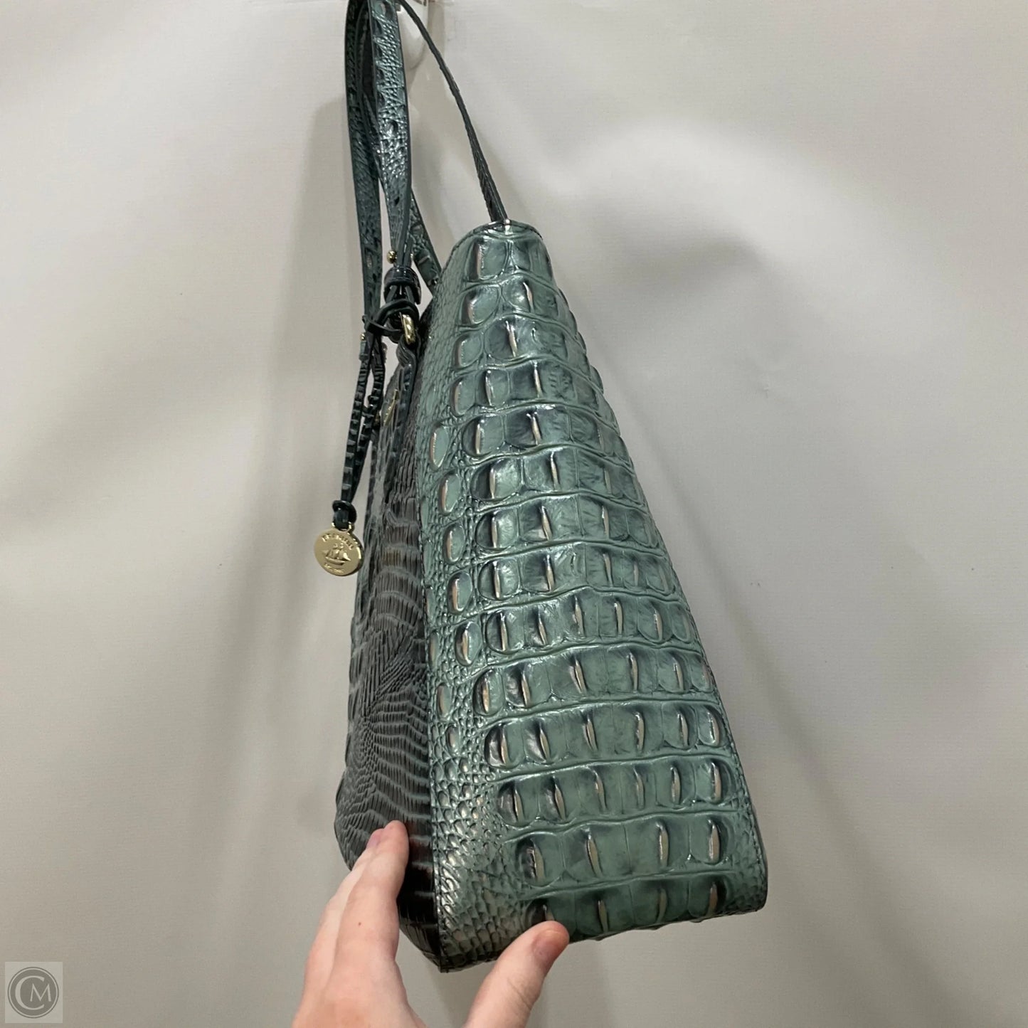 Handbag Designer By Brahmin, Size: Large