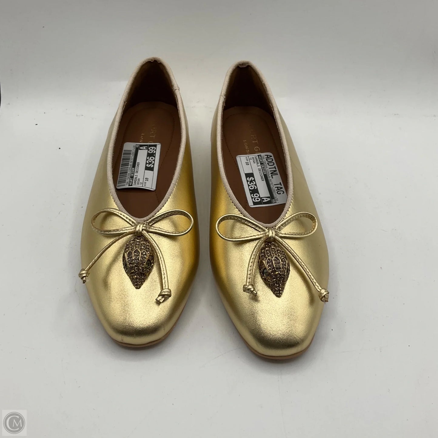 Sandals Designer By Kurt Geiger In Brown, Size: 10