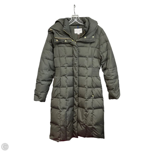 Coat Puffer & Quilted By Cole-haan In Green, Size: S