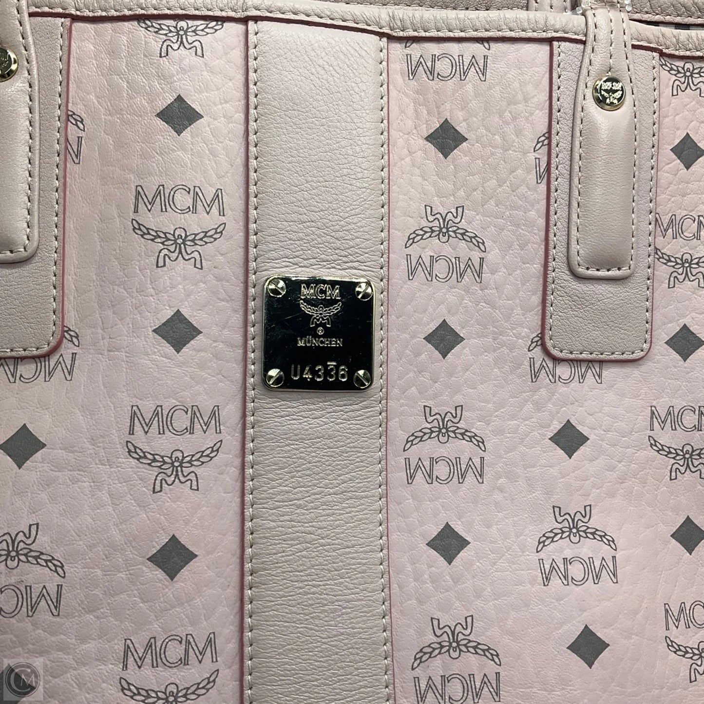 Handbag Luxury Designer By Mcm, Size: Large