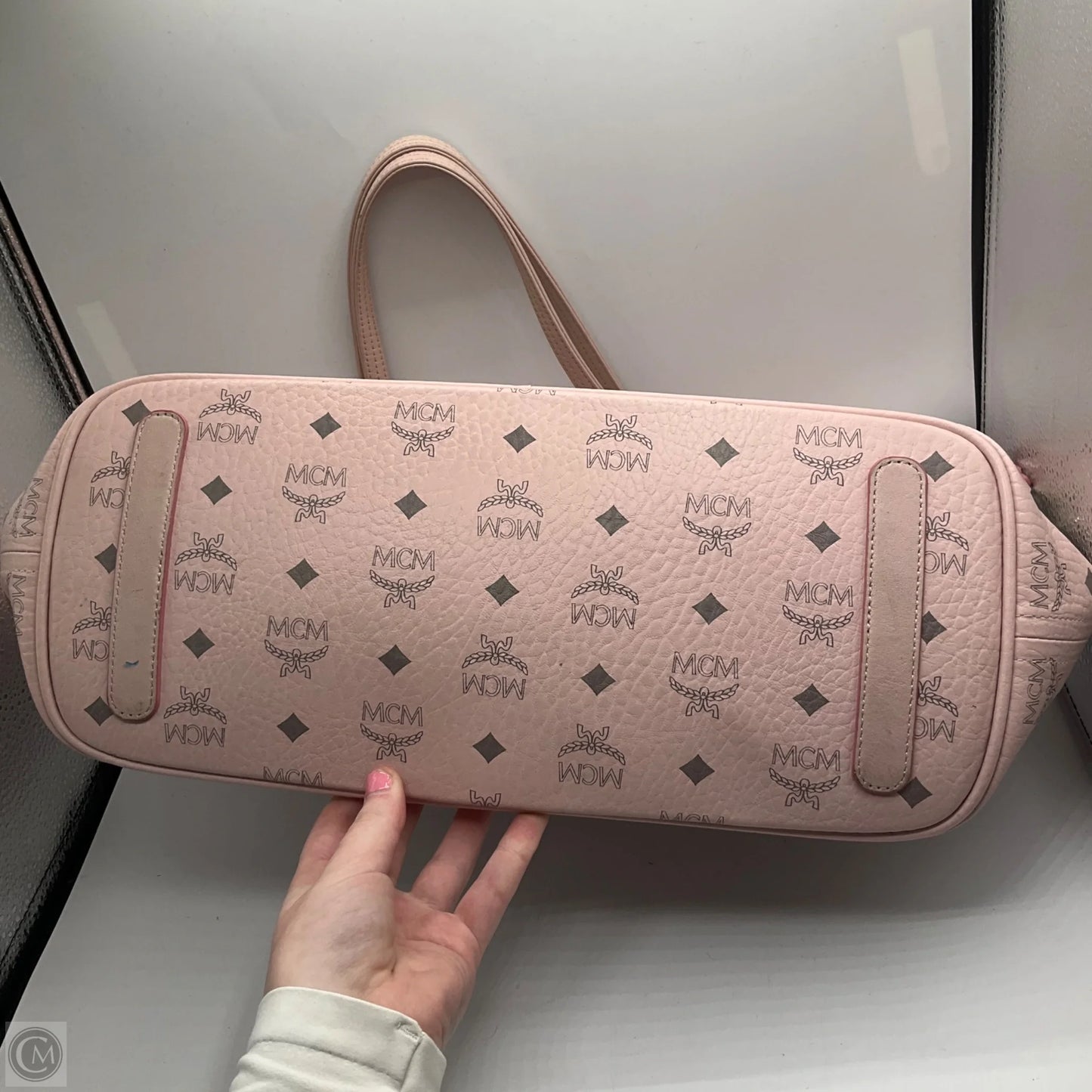 Handbag Luxury Designer By Mcm, Size: Large